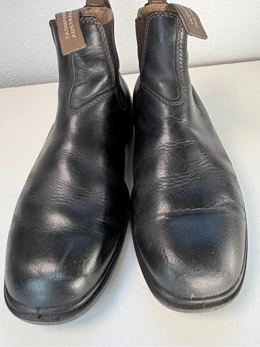 Blundstone black leather